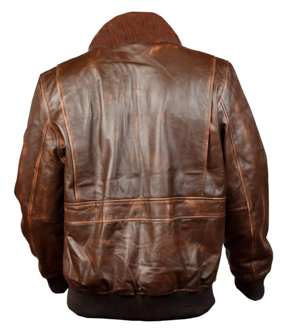 goatskin bomber jacket