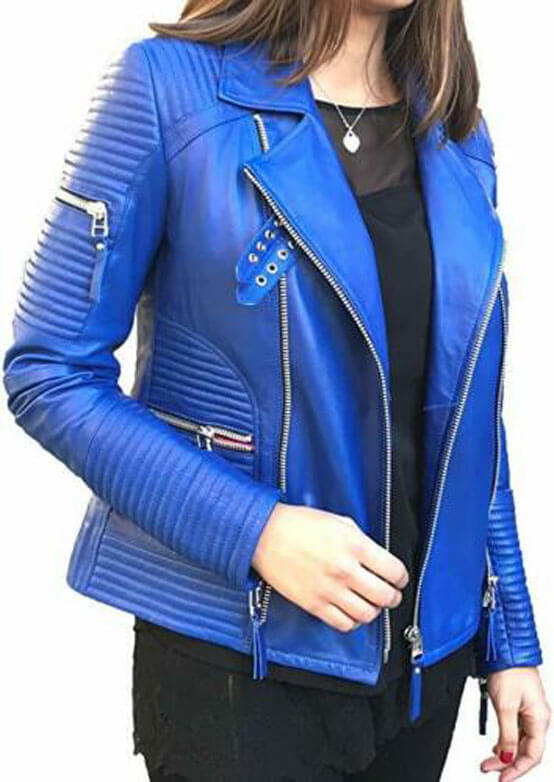 biker style coat